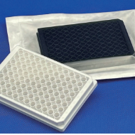 image of Low cell attachment/Low protein adhesion bottomless microplate