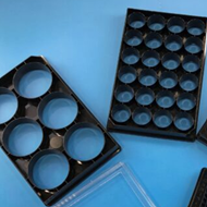 Microplate without bottom plate